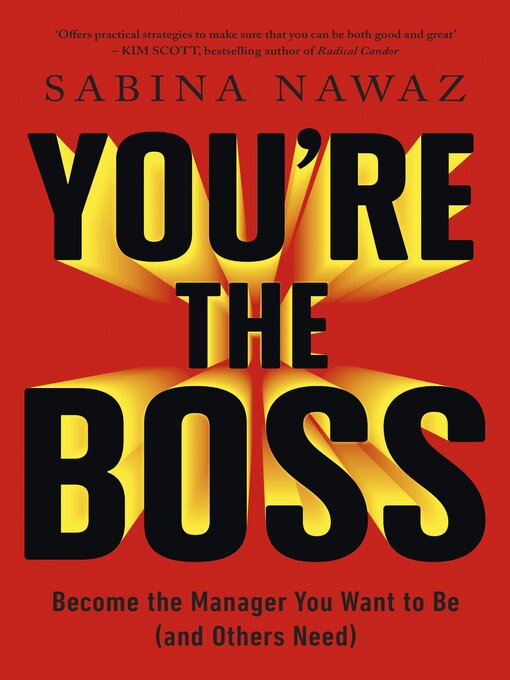 Title details for You're the Boss by Sabina Nawaz - Wait list